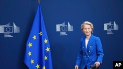 Еурокомиссия төрайымы Урсула фон дер Ляйен. Брюссель, 4 наурыз, 2025 жыл.