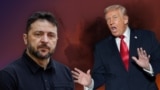 Коллаж: Зеленский и Трамп