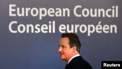 Дэвид Кэмерон направляется на не слишком приятную беседу с партнерами из ЕС