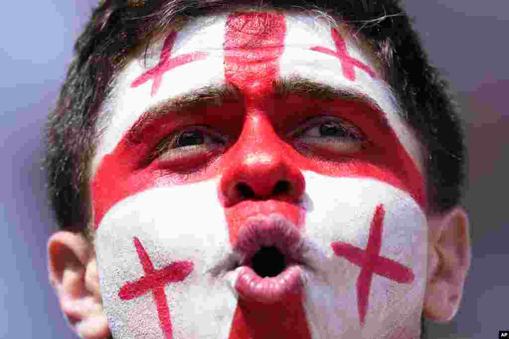 Тысячи фанатов приехали в Гамбург, чтобы поддержать грузинскую команду