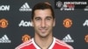 Генрих Мхитарян в время презентации в качестве игрока «Манчестер Юнайтед», 6 июля 2016 г.