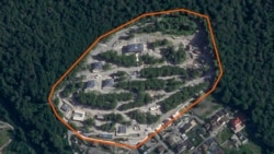 Общий вид строительной площадки в Красной Поляне, где строится резиденция Александра Лукашенко. Спутниковый снимок сделан 12 июля 2025 года компанией Planet Labs