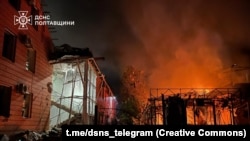 د اوکراین پر کریمینچوک ښار د روسي ځواکونو حملې (آرشیف)