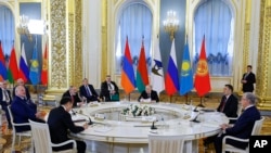 ԵԱՏՄ գագաթնաժողովը Նիկոլ Փաշինյանի նախագահությամբ, Կրեմլ, Մոսկվա, 8 մայիսի, 2024թ.