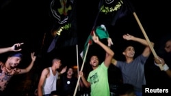 Պաղեստինցիները տոնում են հրադադարի հաստատումը, Գազայի հատված, 7 օգոստոսի, 2022թ.