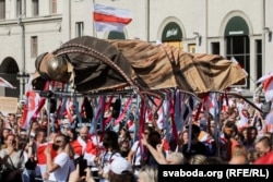 Пратэсты ў Менску, жнівень 2020 году