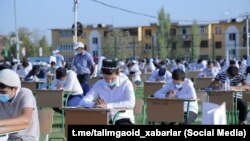 Вступительные экзамены в вузы Узбекистана. Архивное фото