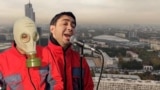 Cover image for a video about polluted air in Tashkent