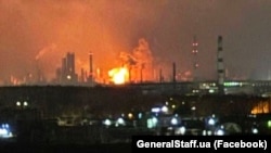 Наслідки удару Сил оборони України по Рязанській нафтопереробній компанії в ніч на 26 січня 2024 року