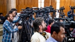 (آرشیف) خبرنگاران در افغانستان 