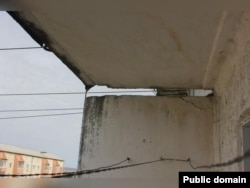 Аварийный дом в забайкальском городе Борзя