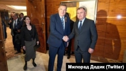 Милорад Додик и Алан Гаглоев