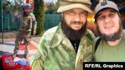 Фотоколлаж: братья Мисиратовы, старший брат Марлен во время боев на Курском направлении фронта