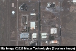 Ппоследствия удара по заводу в Нетензе, спутниковый снимок Maxar Technologies за 1 июня